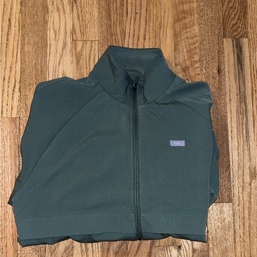 Figs Sydney Scrub Jacket